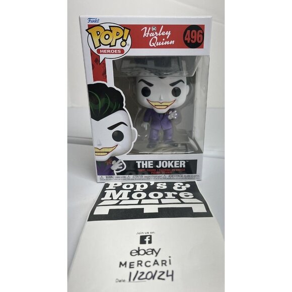 Funko Pop! DC Harley Quinn: The Joker 496 Vinyl Figure Brand New - Picture 1 of 7